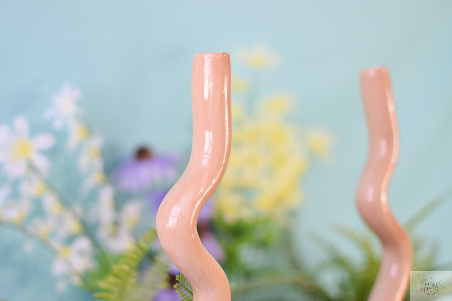 Whimsical Ceramic Mushroom Garden Stakes: Boho Yard Art Decor for Fairy Gardens & Father's Day