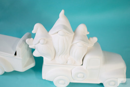 Bisque Truck Inserts | Bisque Train Inserts | Clay Magic Truck | Clay Magic Train | DIY Ceramic Painting | 28 Options - Teresa's Ceramics