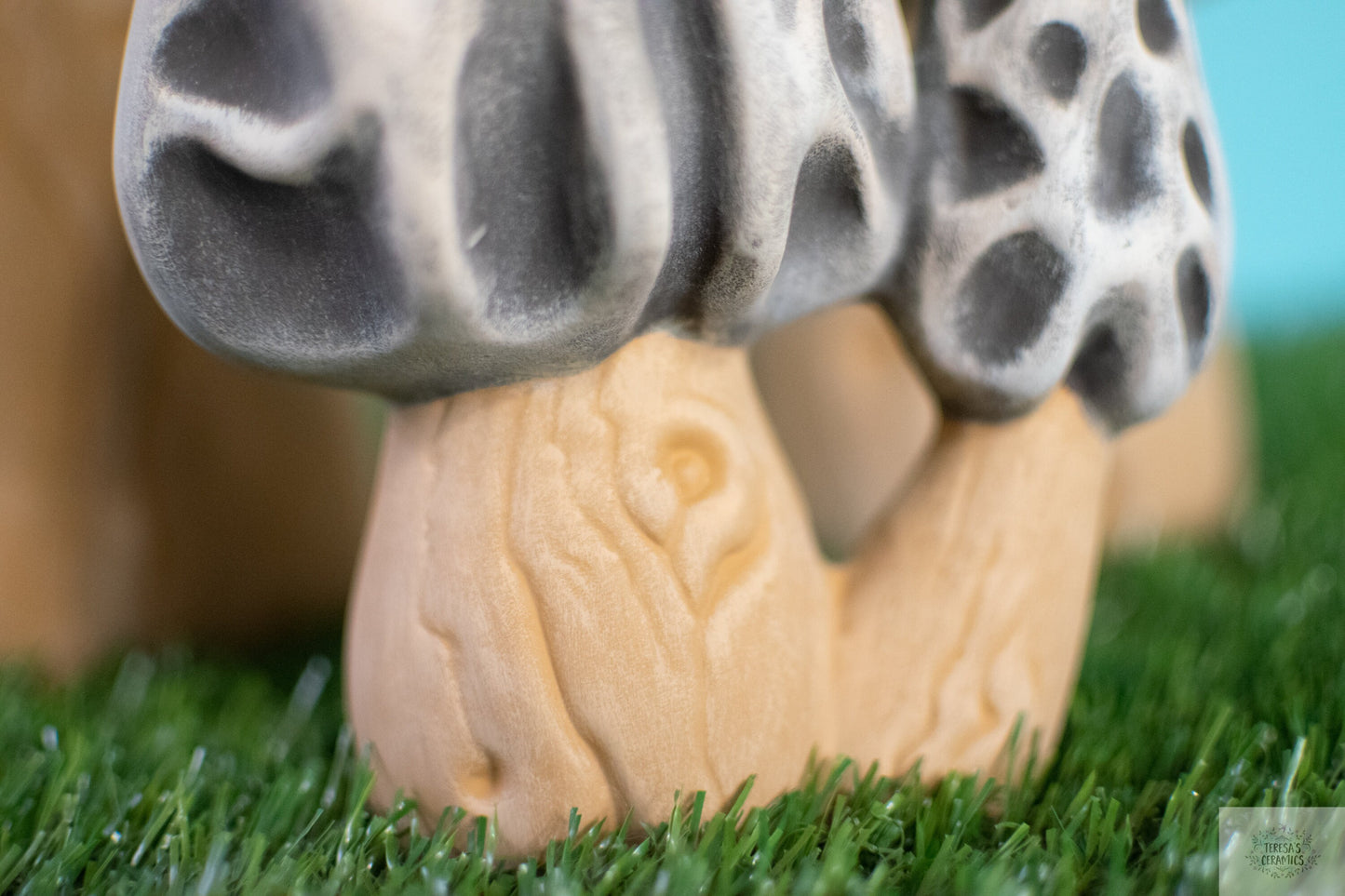 Morel Mushroom | Mushroom Decor | Ceramics Mushrooms | Mushroom Yard Art | Decorative Mushrooms | Fairy Garden Mushrooms | Garden Decor