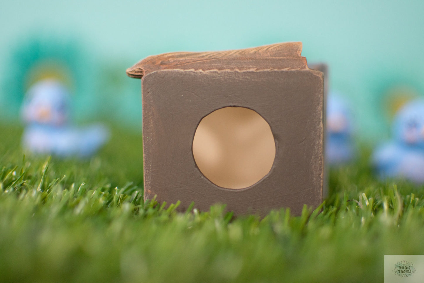 Unique Handcrafted Outdoor Birdhouse Sculpture: Garden Art & Yard Decor for Nature Lovers