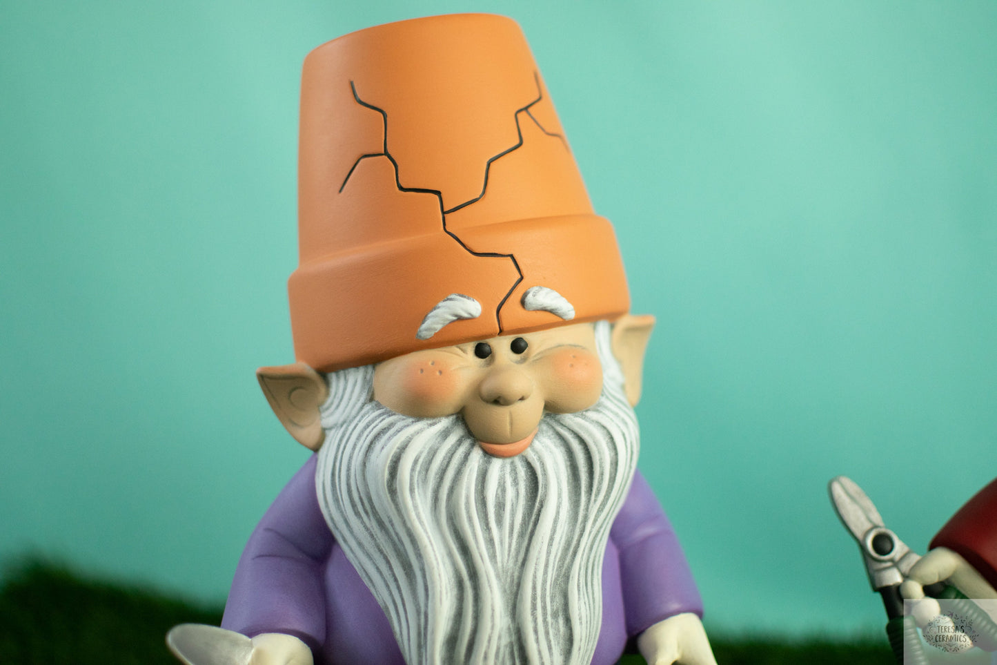 Large Crockpot Gnomes | Set of Three | Garden Gnome Brothers