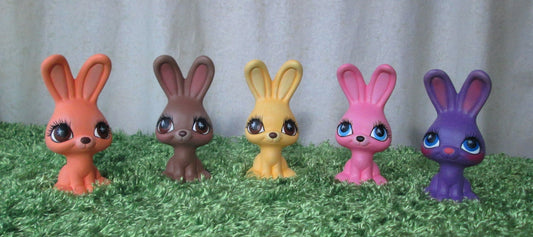 Easter Decoration - Rabbit - Bunny - decoration - home decor - ceramic bunny rabbit - cute spring decor-big eyed bunny-handmade bunny rabbit - Teresa's Ceramics