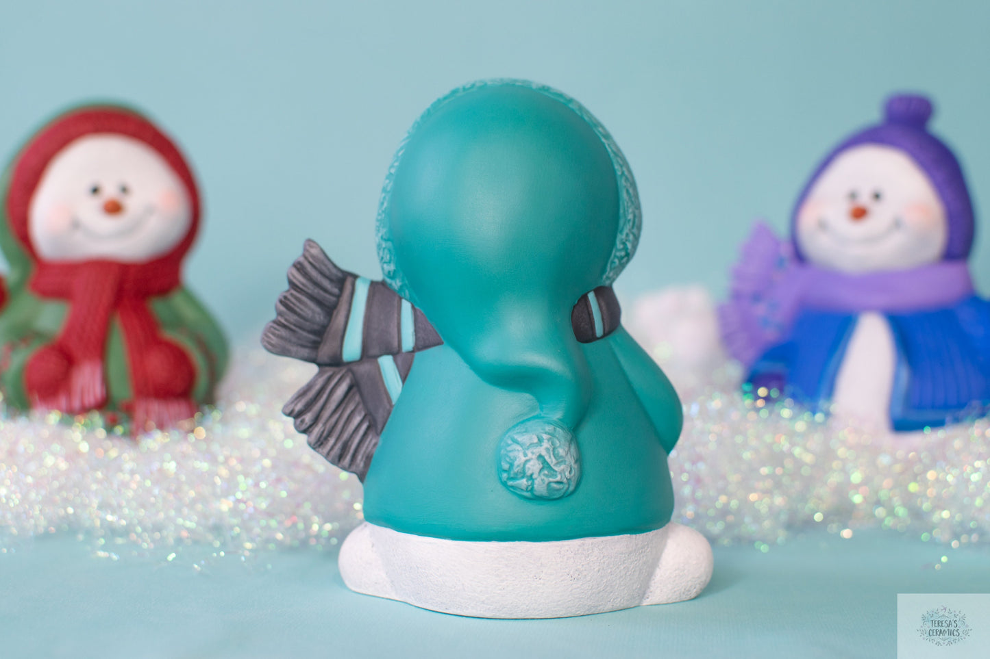 Snowman Holiday Buddy | Ceramic Snowman Collection