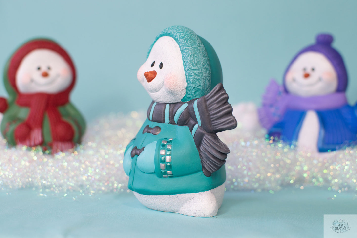 Snowman Holiday Buddy | Ceramic Snowman Collection