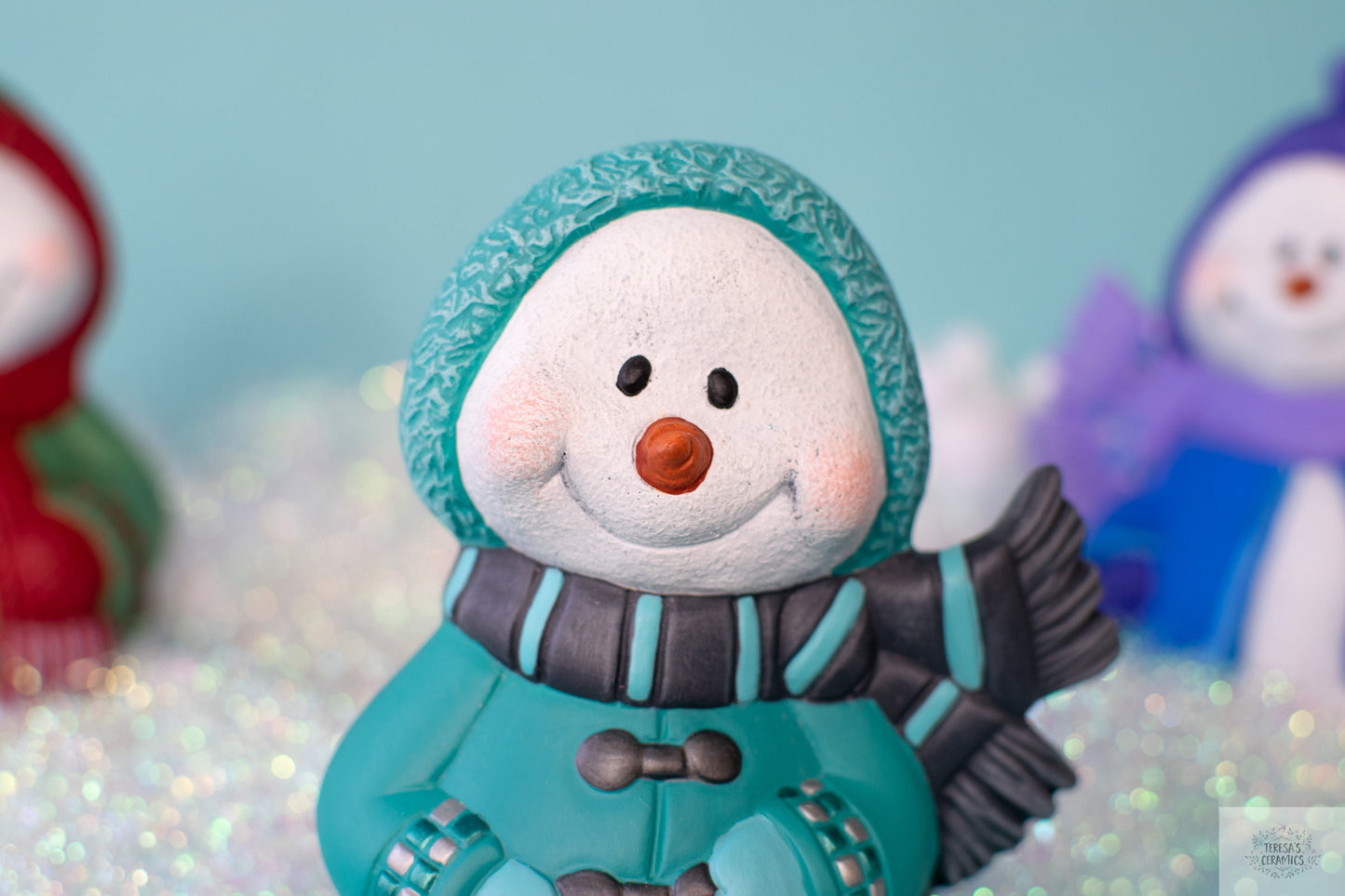 Snowman Holiday Buddy | Ceramic Snowman Collection