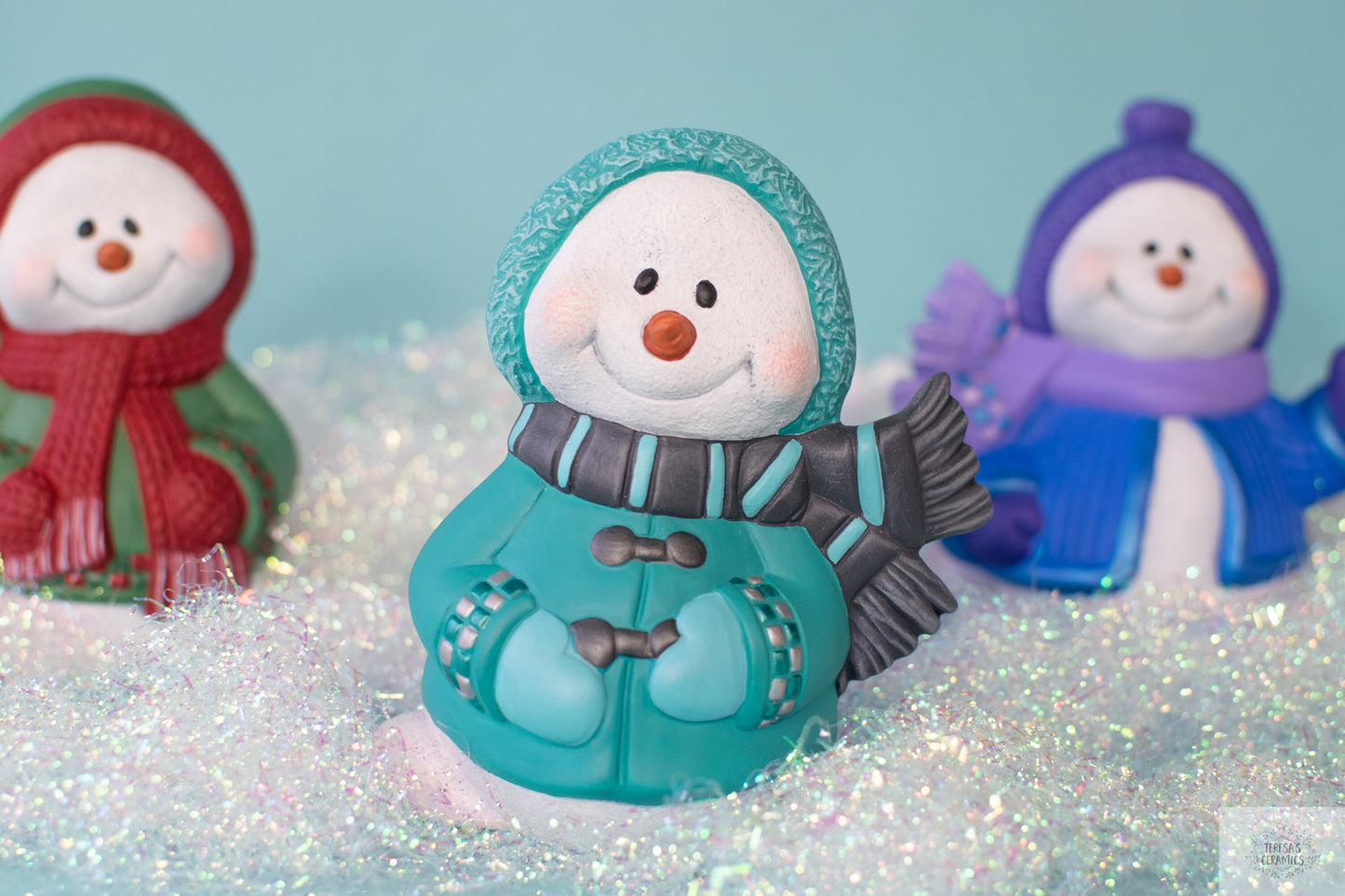 Snowman Holiday Buddy | Ceramic Snowman Collection