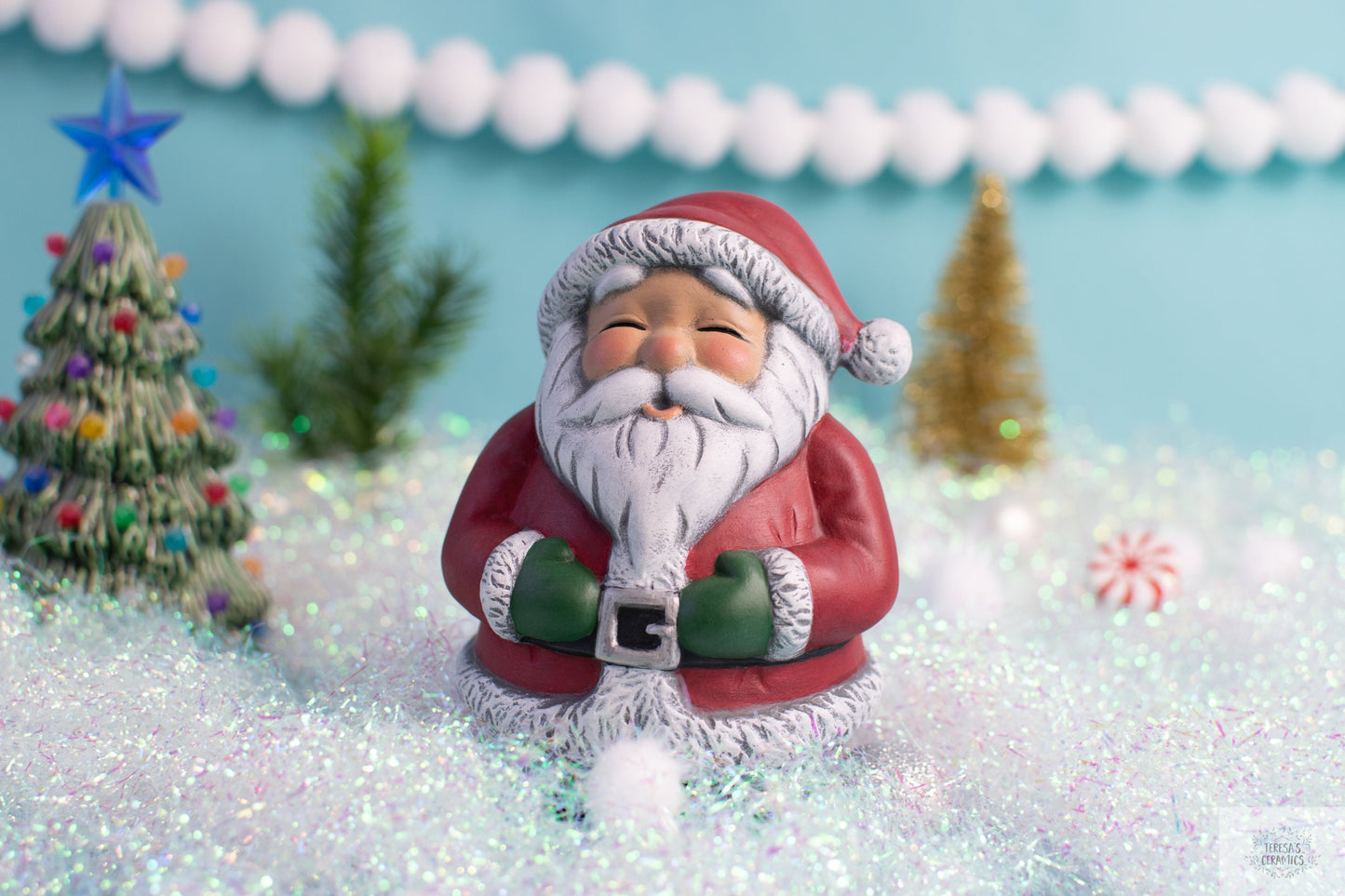 Santa Claus Bobblehead | Christmas Holiday Nodder