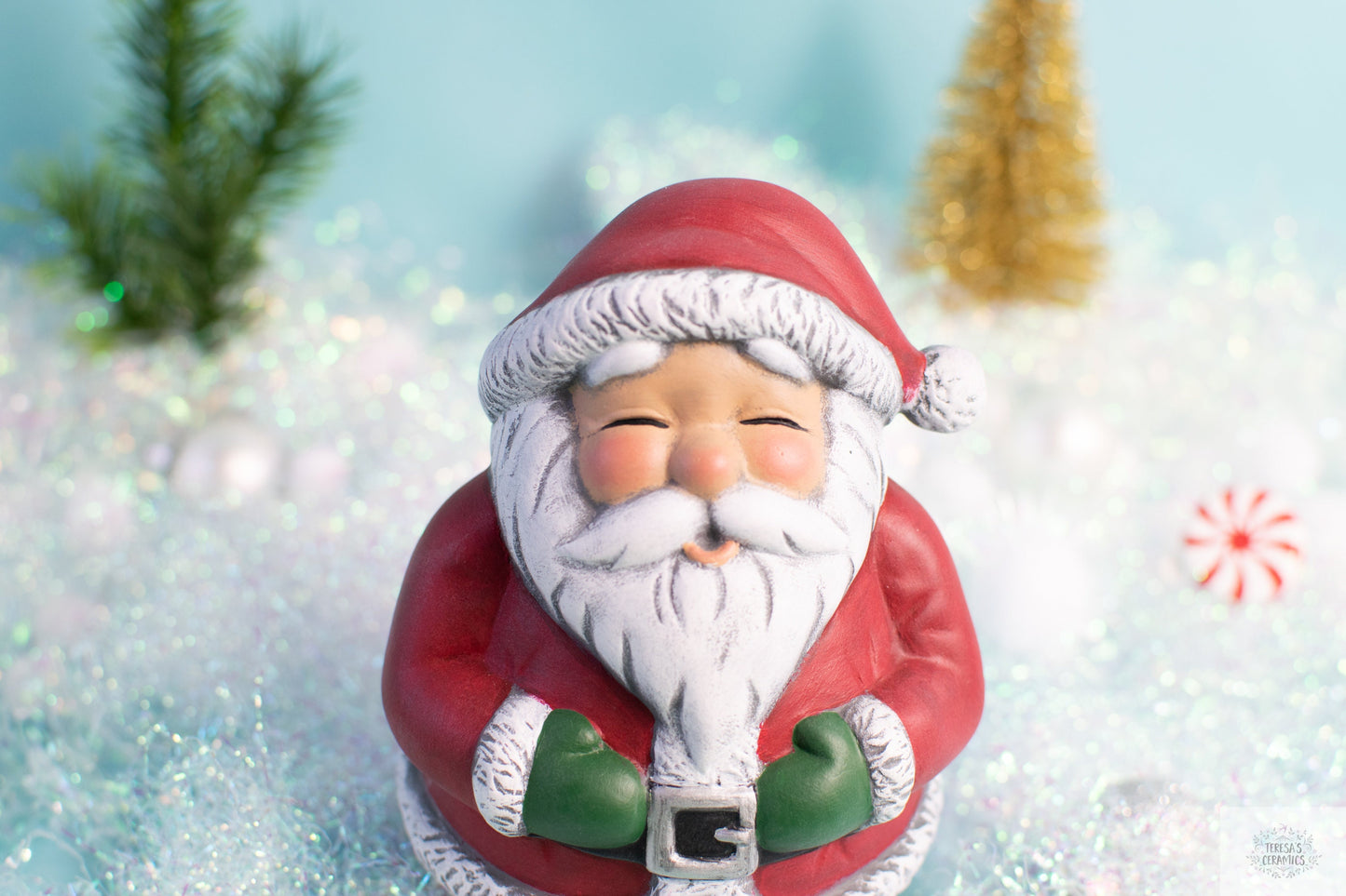 Santa Claus Bobblehead | Christmas Holiday Nodder