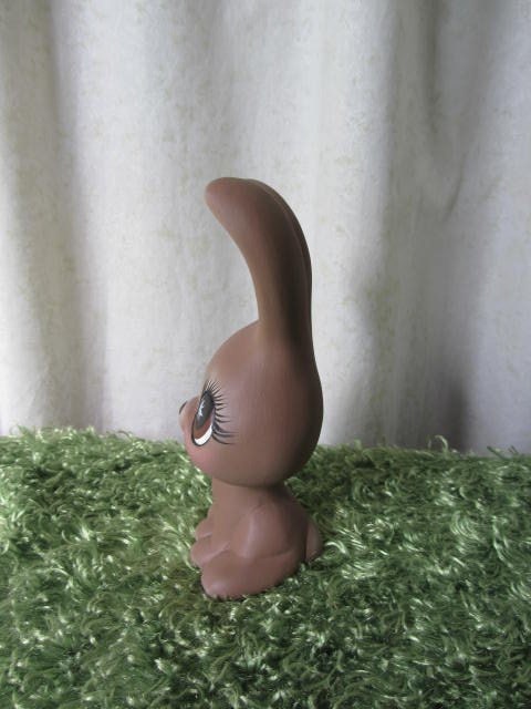 Easter Decoration - Rabbit - Bunny - decoration - home decor - ceramic bunny rabbit - cute spring decor-big eyed bunny-handmade bunny rabbit