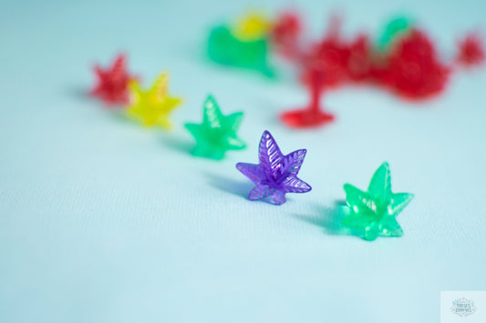 Marijuanna Leaf Bulbs | Pot Head Decor | Tree Replacement Lights | Marijuanna Gift Idea | Ceramic Tree Lights | Cannabis Bulbs | 420