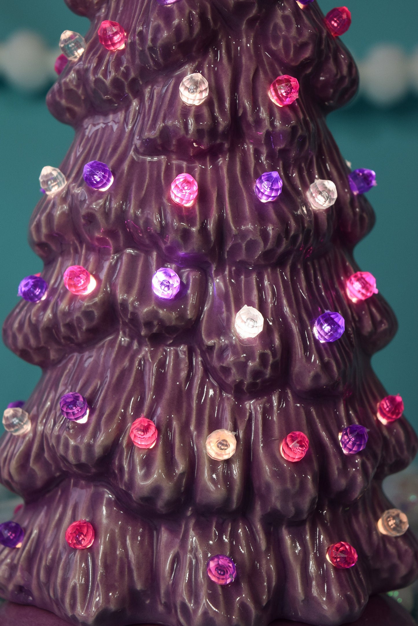 Ceramic Lavender Tree| Heart Tree | Valentine Tree - Teresa's Ceramics