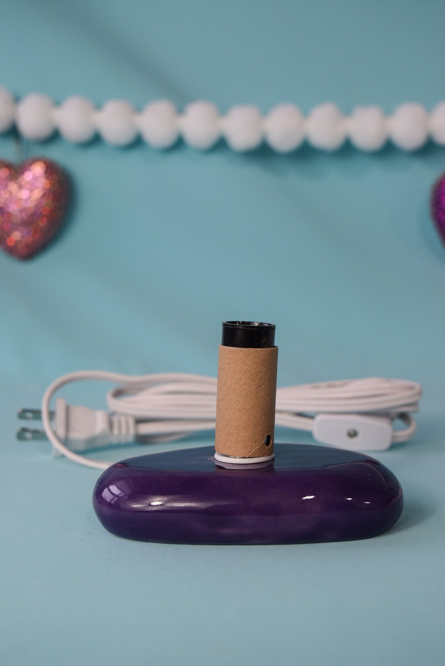 Ceramic Purple Tree| Heart Tree | Valentine Tree