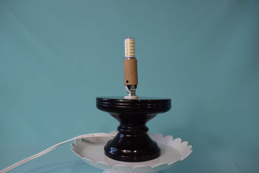 Lit Pedestal 6in | Comes with LED Bulb | Lighted Display - Teresa's Ceramics