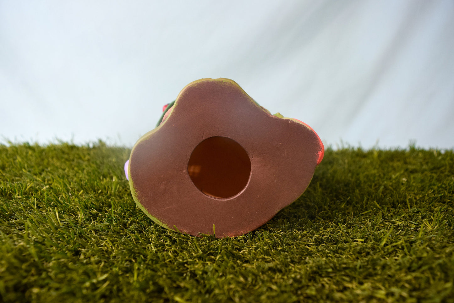 Handmade Ceramic Fairy House | Dragonfly Chalet | Faerie home | Fairy Garden | Tea Light Holder | Handmade Miniature Fairy Home