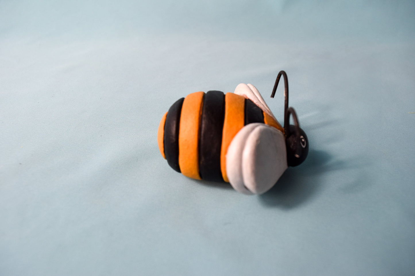 Set of 3 Small Bee Charms for Garden Decor, Yard Art & Father's Day Gift - Bumblebee Ornaments