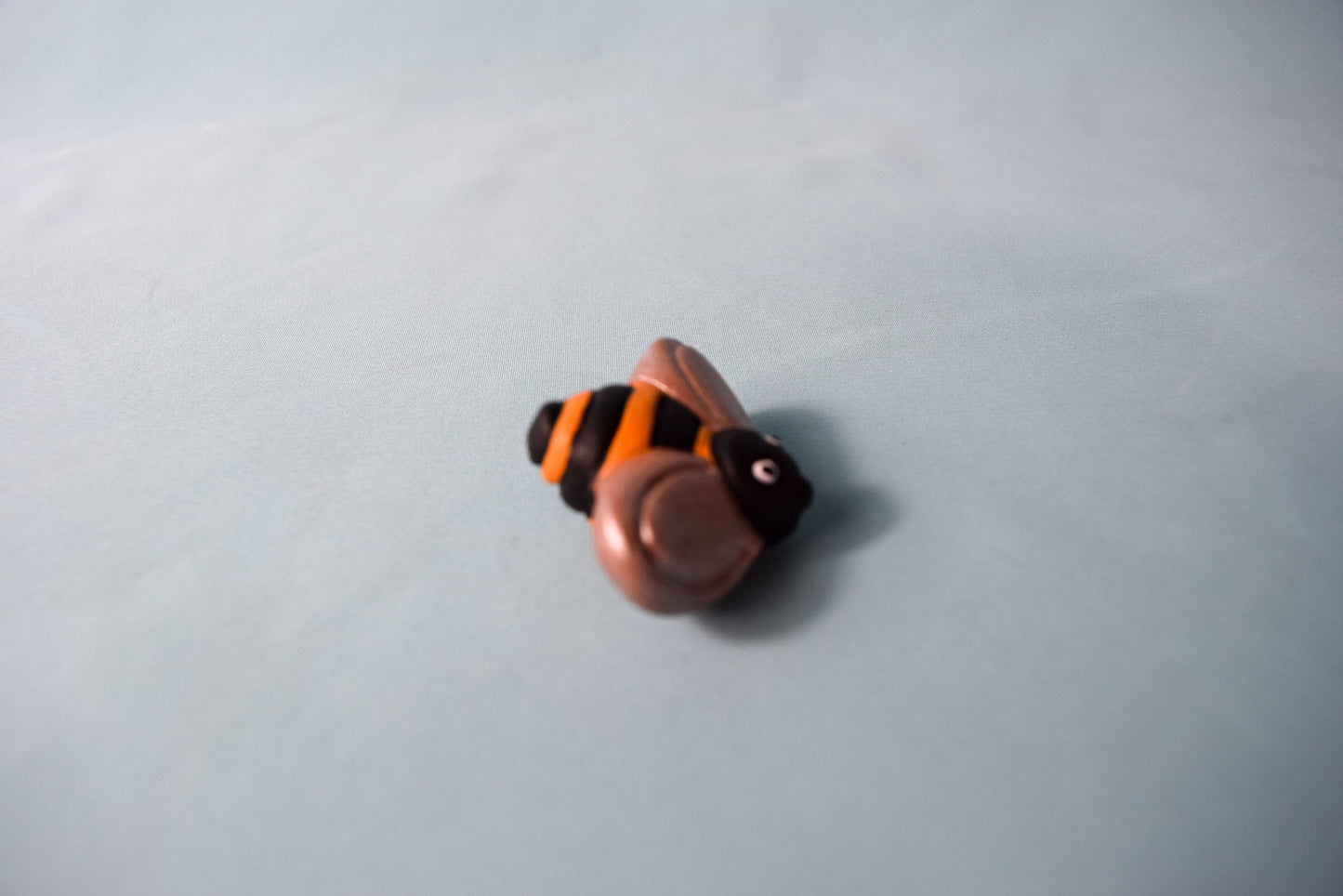 Miniature Ceramic Honey Bee Trio: Garden Art, Nursery Decor, Baby Shower Gift, Yard Ornaments