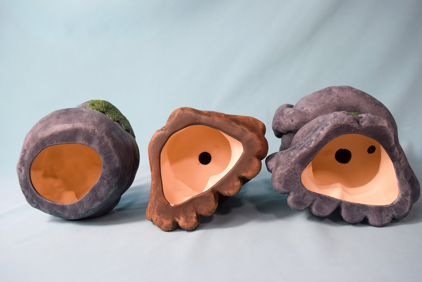 RESERVED for 3e3timci - Rock Faces - Speak No Evil - See No Evil - Hear No Evil - Funny Face Garden Stone Decor