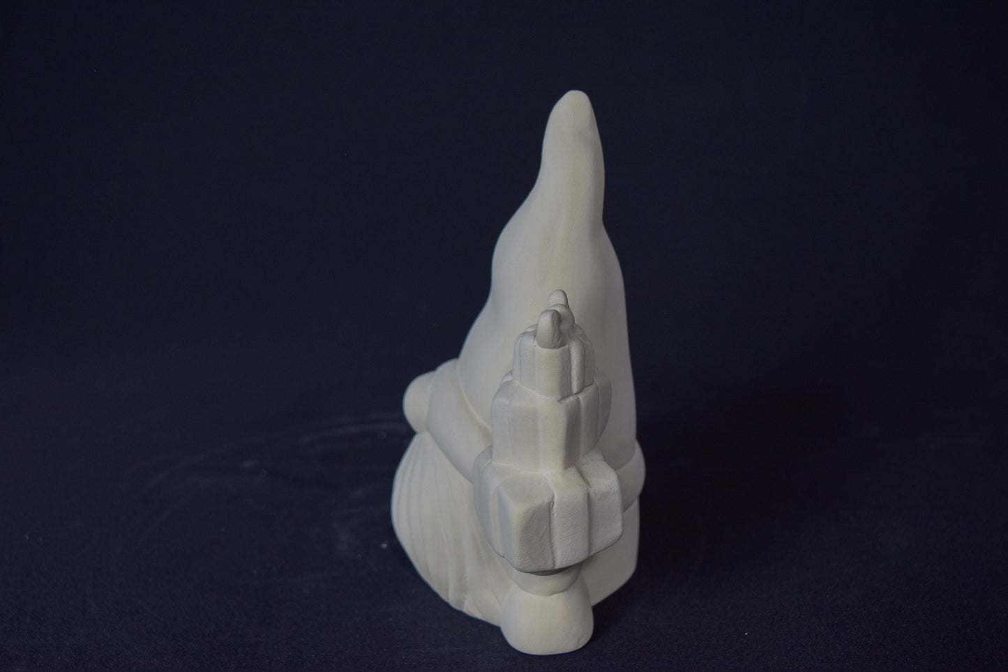 Unpainted Ceramic Gift Gnome | Christmas Paint Party | Do It Yourself Ceramics | DIY Crafts | Unfinished Ceramic Bisque | Christmas Gnome