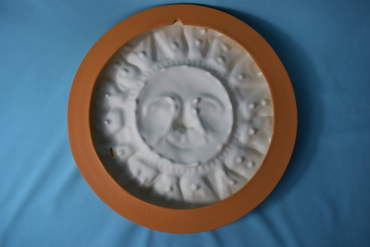 Vintage Boho Sun | Large Door Hanger | Ceramic Garden Art | Entryway Wall Art - Teresa's Ceramics