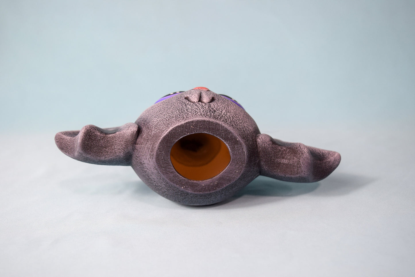 Cute And Fuzzy Halloween Bat | Clay Magic | Medium Sized |Fall and Halloween Decor | Cute and Spooky Bat | Halloween Town Decorations