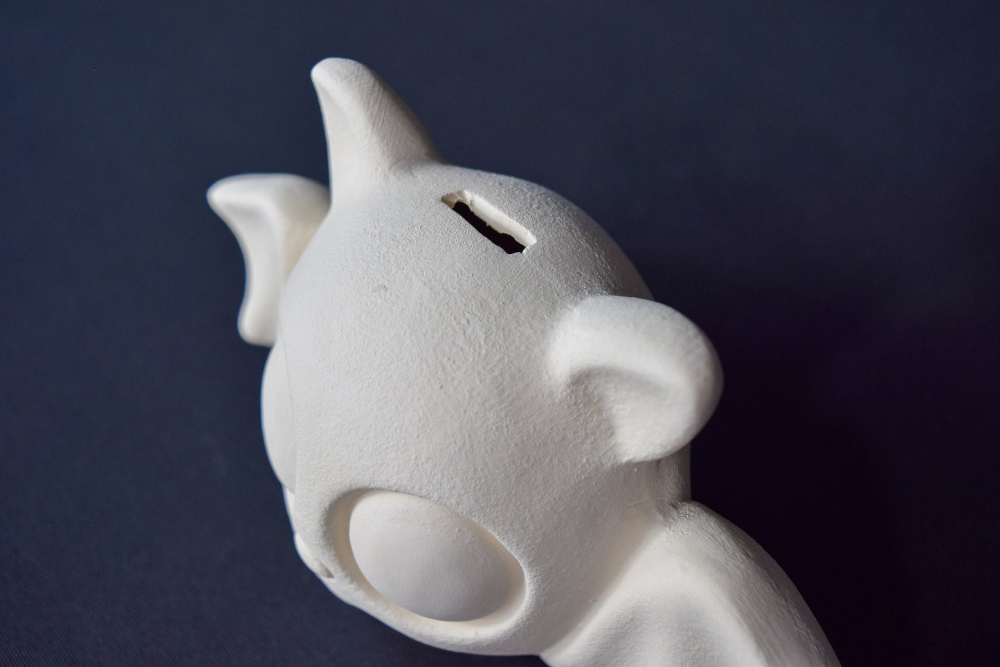 Unpainted Halloween Bat Ceramic Figurine - DIY Paint Party Craft for Kids & Adults - Cute Bisque Decoration