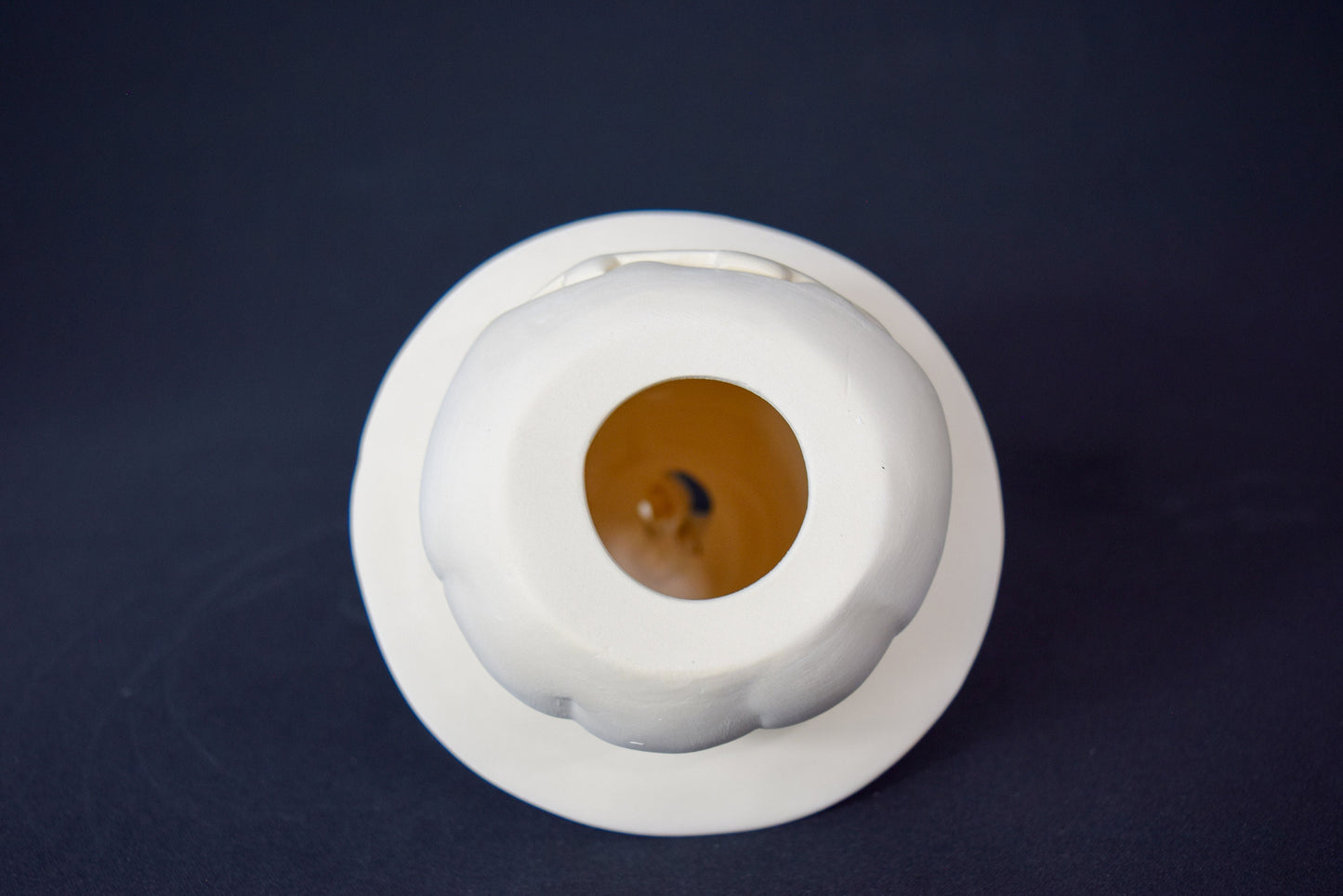 Witch Hat Pumpkin | Unpainted Ceramic Bisque | Halloween Paint Party | Halloween Tree Topper | DIY Kid's Art Project | Pumpkin Hat Lantern