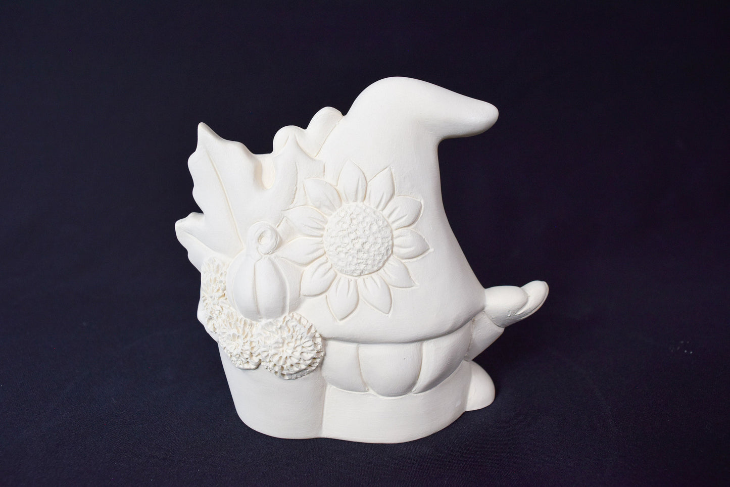 DIY Unpainted Clay Gnome Figurine - Fall Gonk Craft Project for Kids' Paint Party