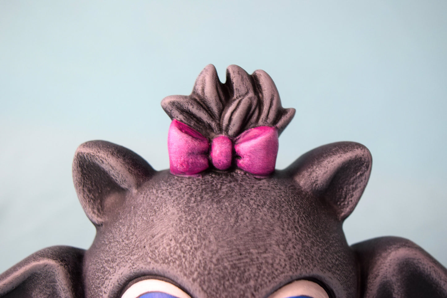 Cute Spunky Bow Bat | Clay Magic | Halloween Decorations | Fall and Autumn Decor | Cutest Little Bat You Ever Did See | Gift For Her