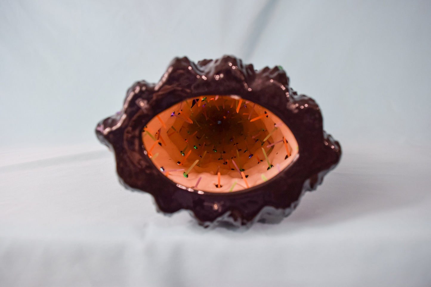 Ceramic Halloween tree - Fall Centerpiece - Halloween Decor - Ceramic Village Tree