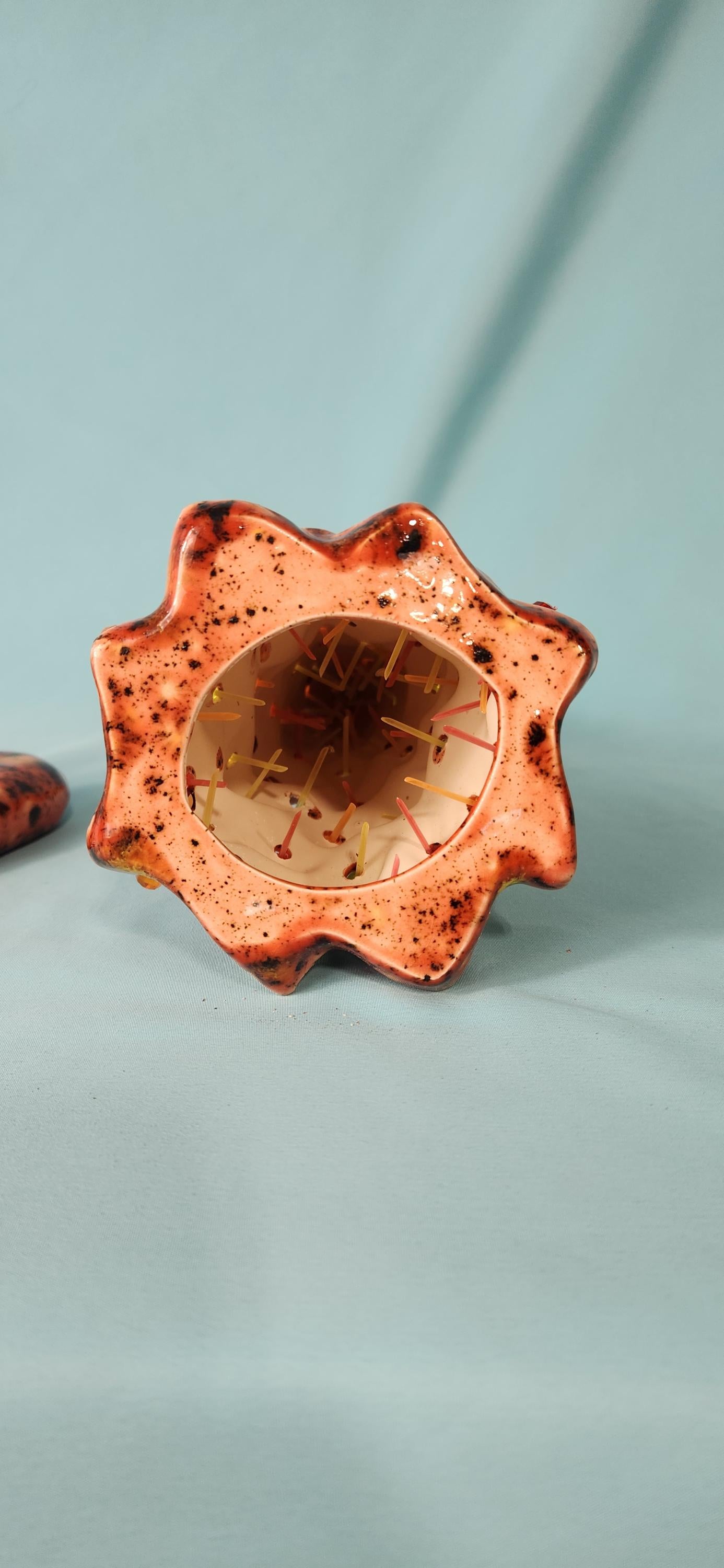 Crystal Glazed Autumn Tree - Fall and Halloween Ceramic Christmas Style Tree