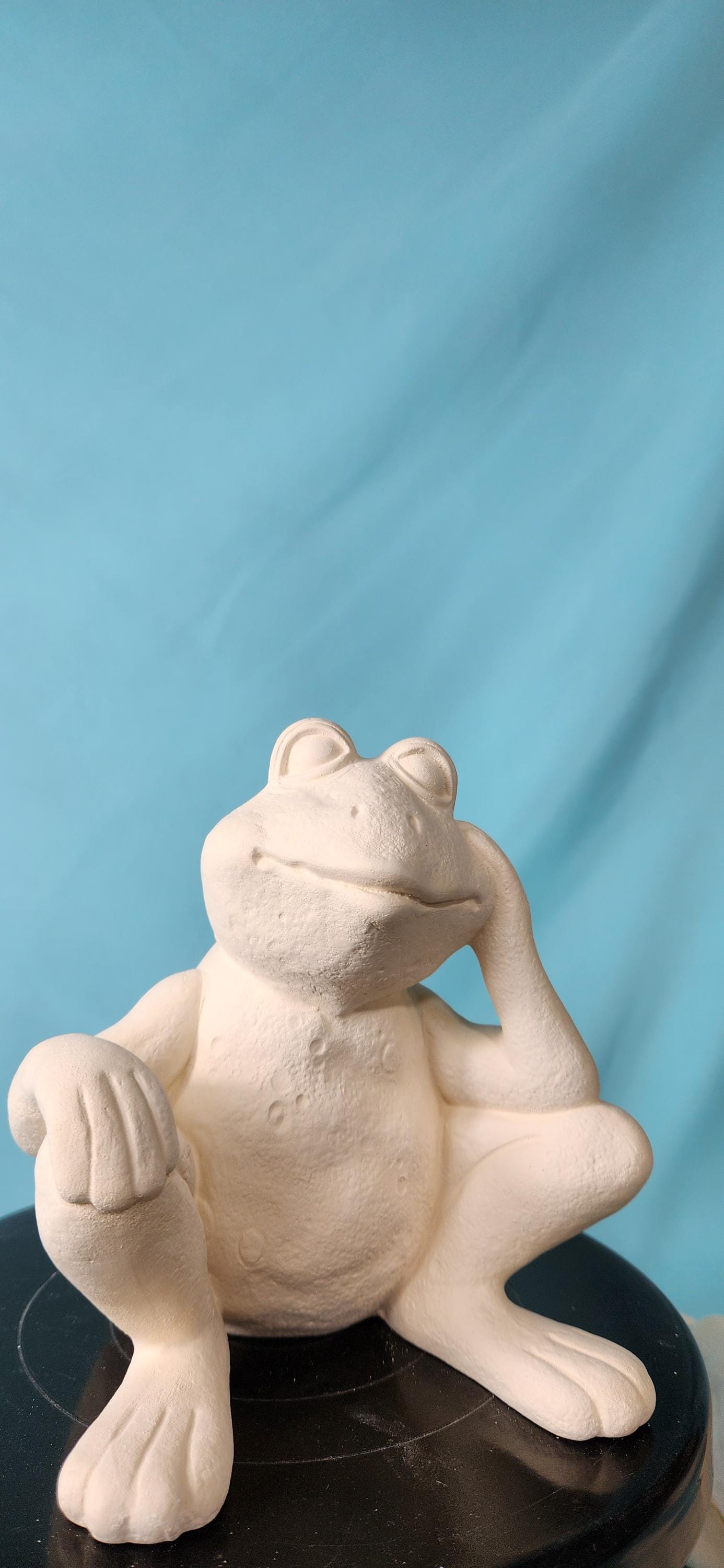 Whimsical Girl Garden Gnome: Handcrafted Yard Art with Braided Hair, Mushrooms & Fairy Door - Teresa's Ceramics