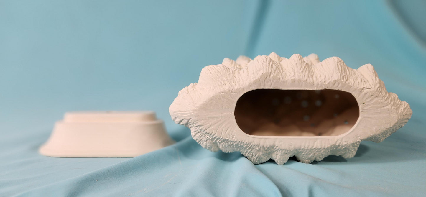 DIY Ceramic Christmas Tree Kit: 15-inch Unpainted Bisque Tabletop Decoration for Holiday Crafting