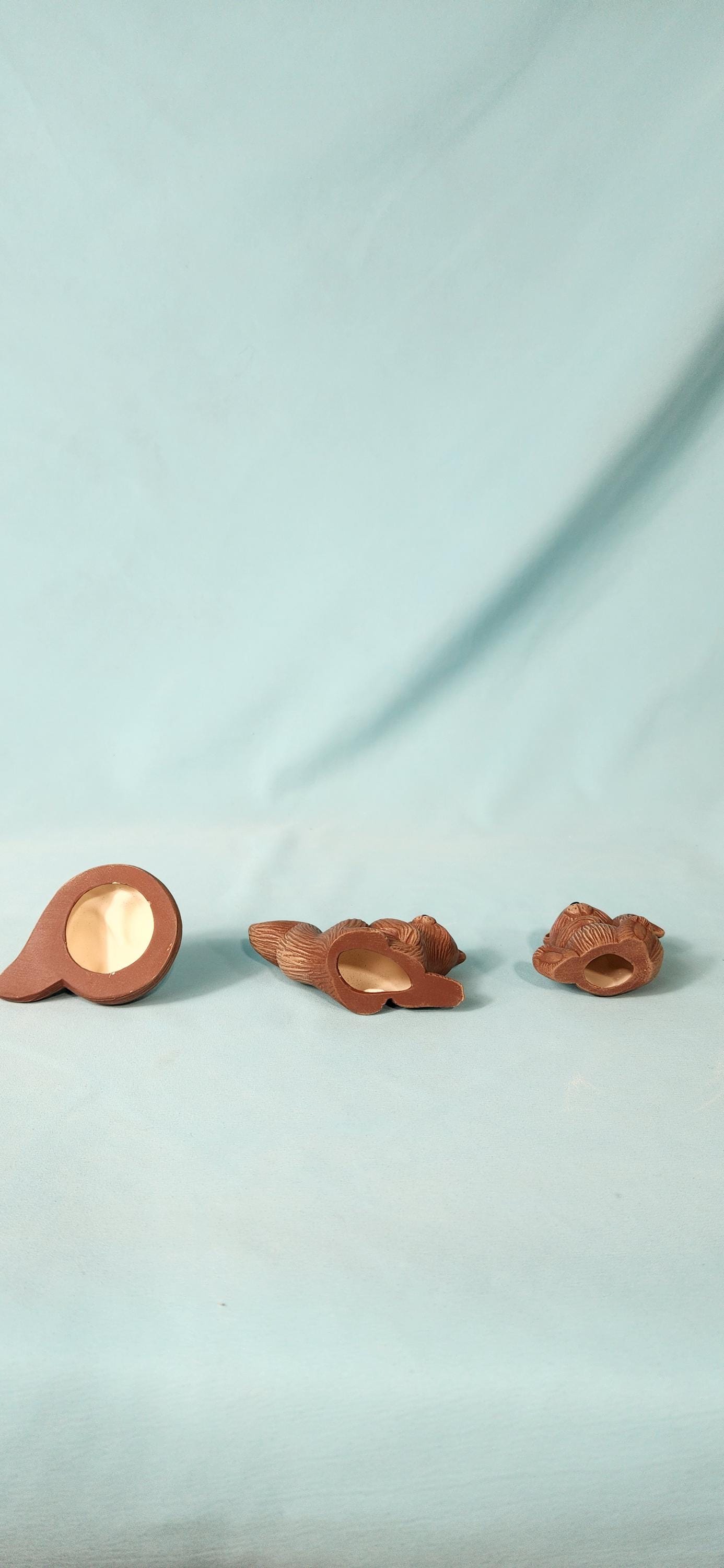 Squirrel Friends - Set of 3 - Little Woodland Squirrels