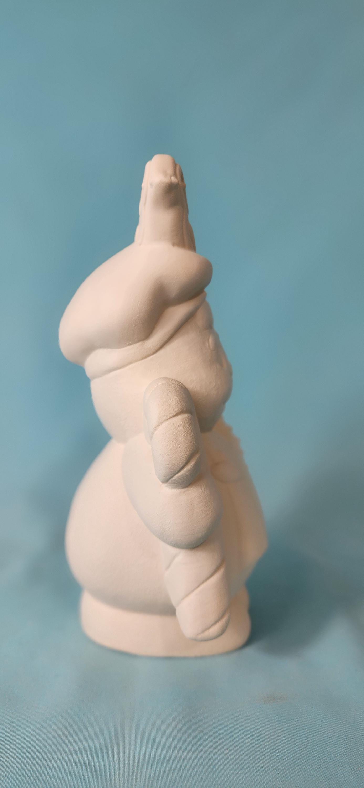 DIY Unpainted Ceramic Gingerbread Baker Set: Holly Leaf & Santa Boot Christmas Decoration Project