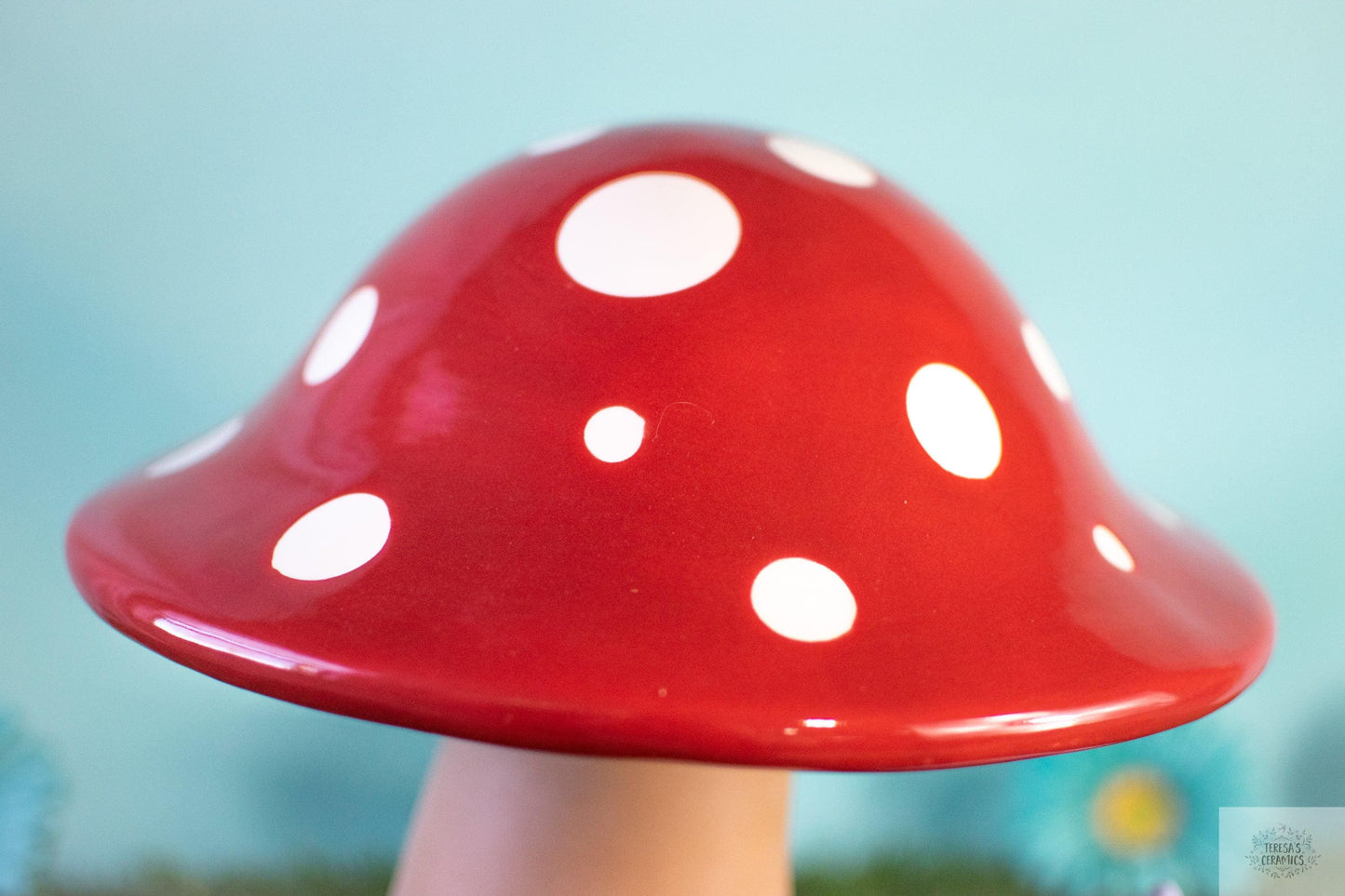 Gigantic Mushrooms | XL and Large Garden Mushrooms - Teresa's Ceramics