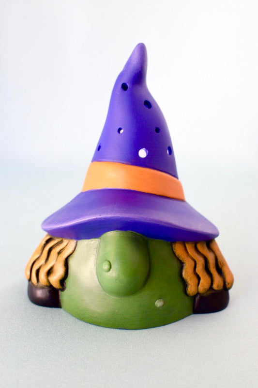Ceramic Witch | Halloween Gnome - Teresa's Ceramics