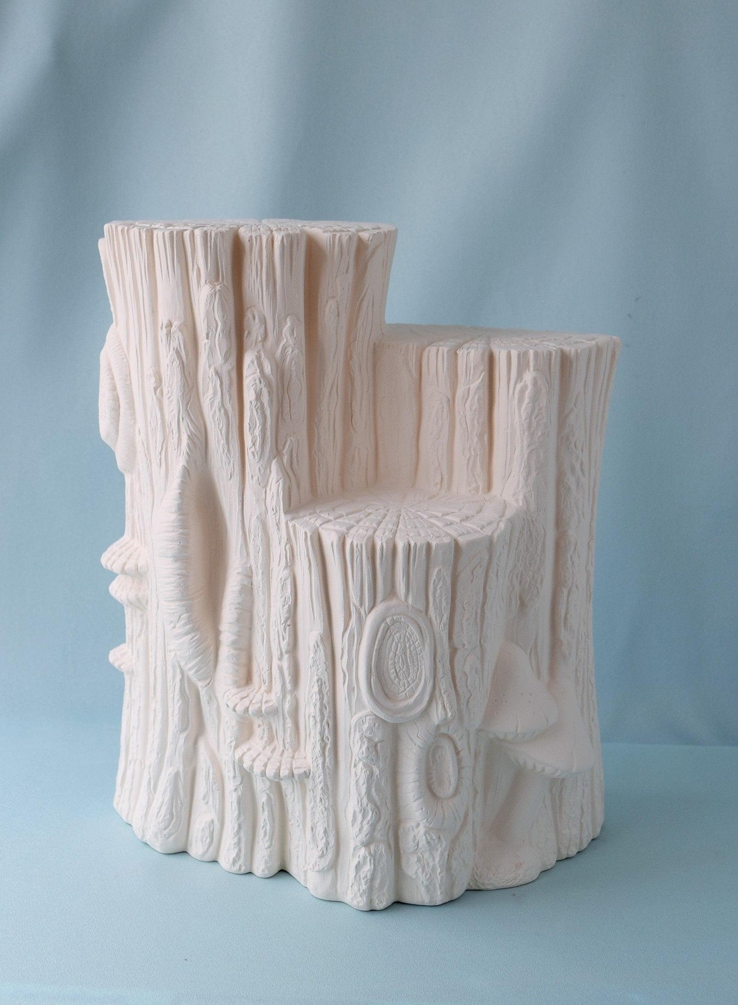 Bisque Ceramic Stump | DIY Project - Teresa's Ceramics