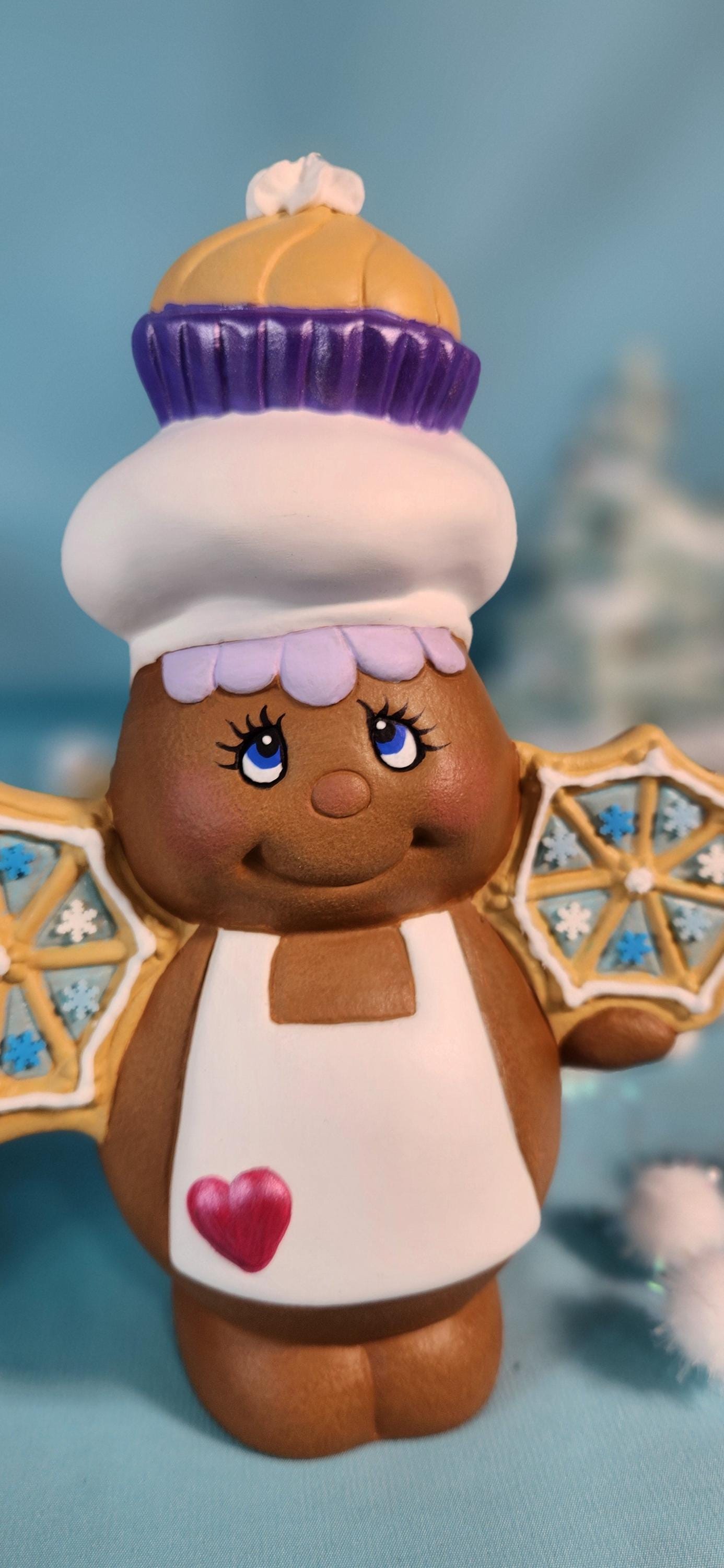 Set of 3 Christmas Gingerbread Bakers - Teresa's Ceramics