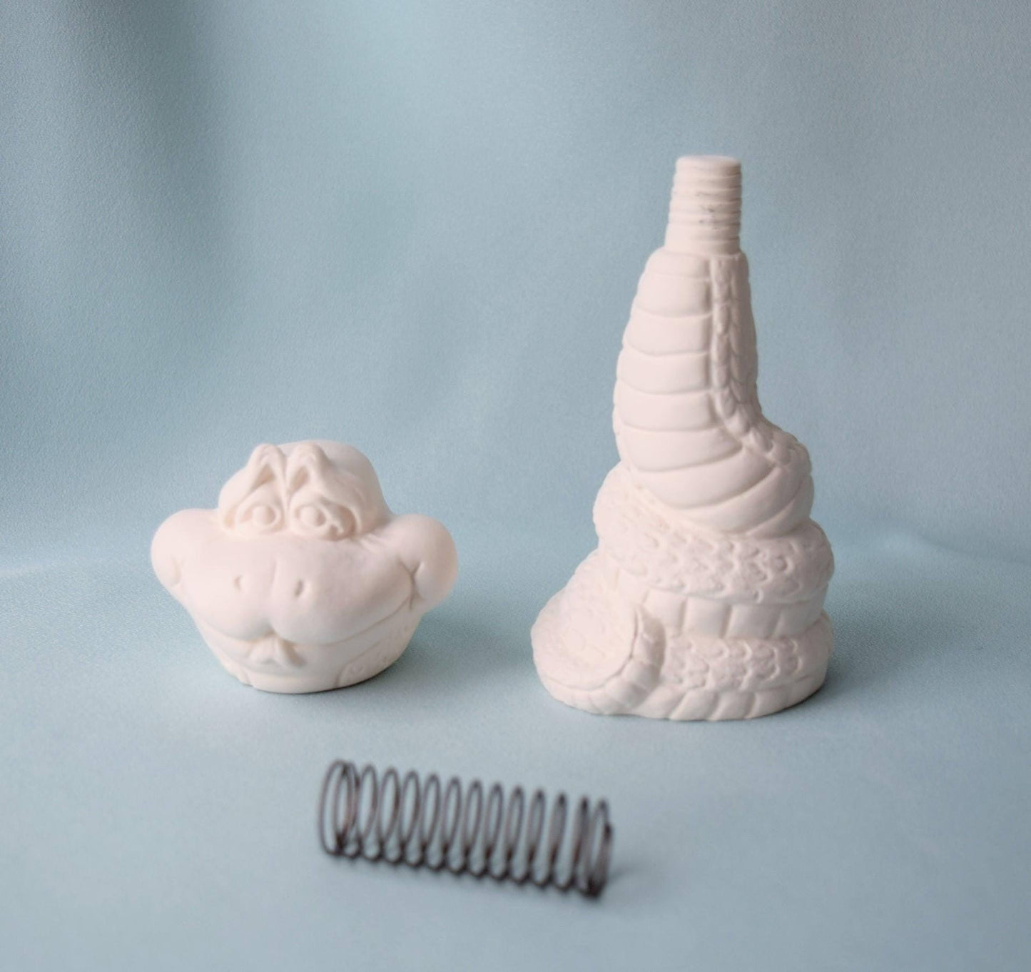 DIY Bobble Head | Bisque Snake - Teresa's Ceramics