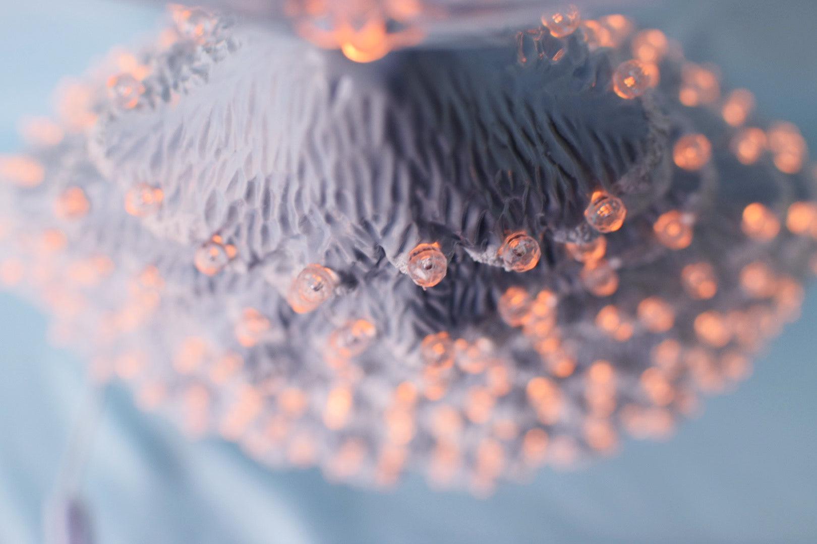 Snowy Christmas Tree | Large Ceramic Light | Windowsill Style - Teresa's Ceramics