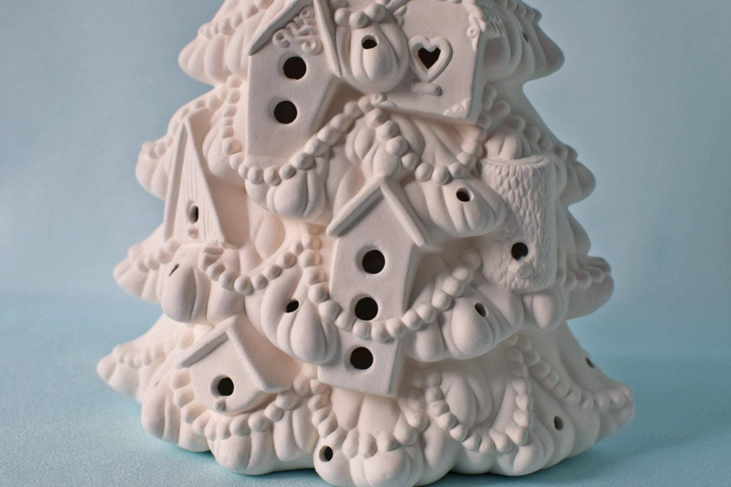 DIY Bisque Birdhouse | Ceramic Christmas Tree - Teresa's Ceramics