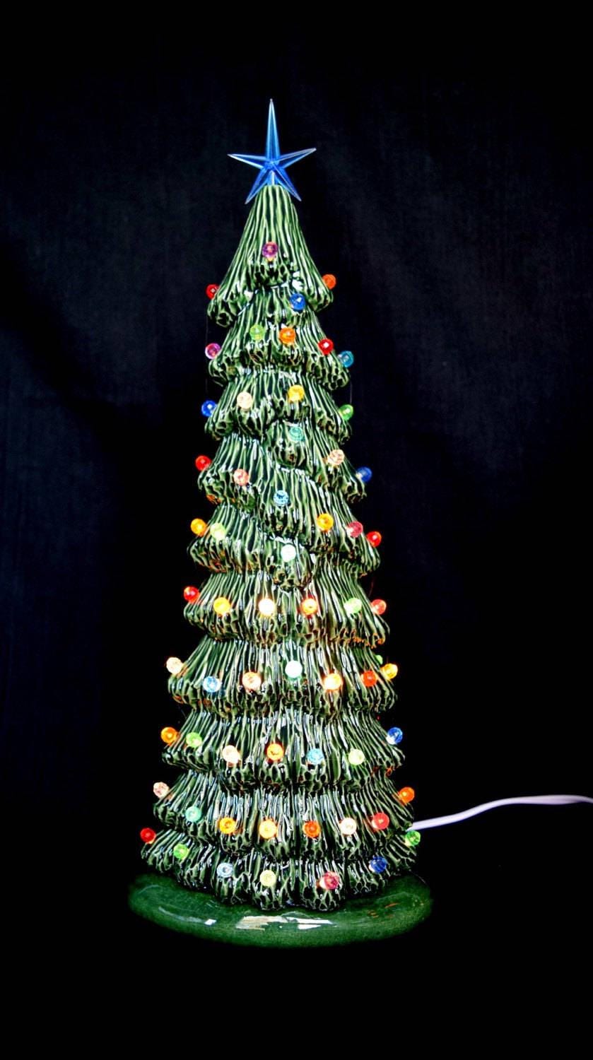 Ready To Paint | Bisque Christmas Trees | Set of 5 | Slim Christmas Tree Set - Teresa's Ceramics