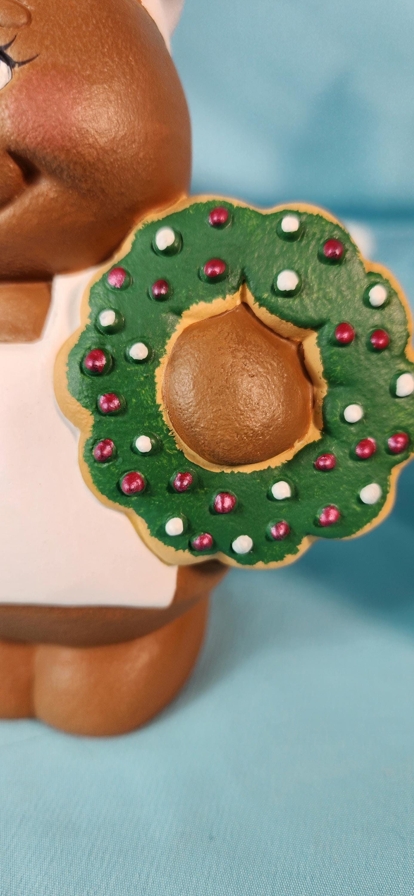 Set of 3 Christmas Gingerbread Bakers | Holiday Home Decor | Gingerbread Cookie People - Teresa's Ceramics