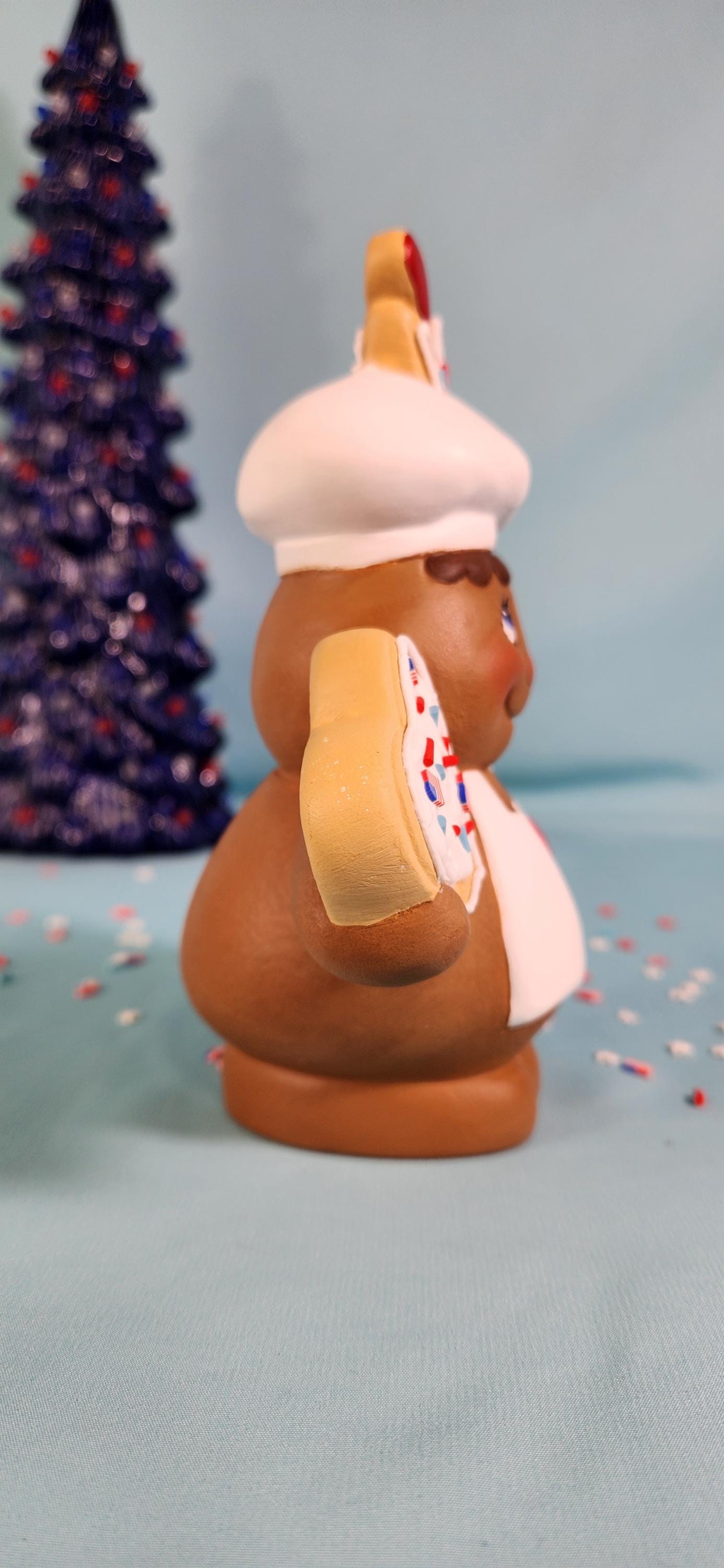 4th of July Gingerbread Baker | Free Shipping | 4th of July Holiday Home Decor