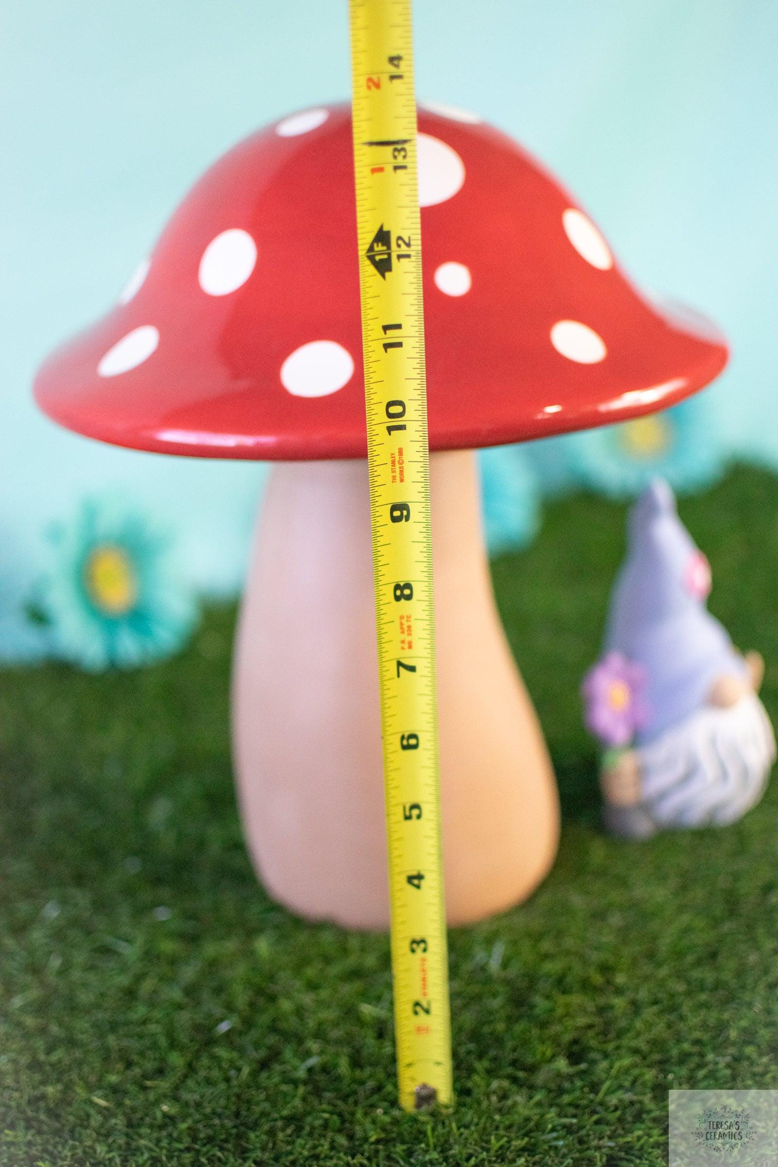 Gigantic Mushrooms | XL and Large Garden Mushrooms - Teresa's Ceramics