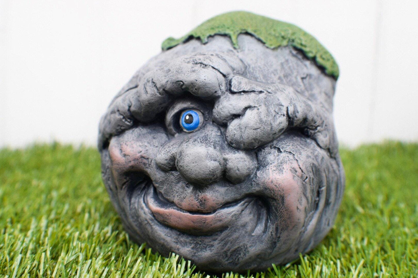 See No Evil | Wise Garden Stone - Teresa's Ceramics