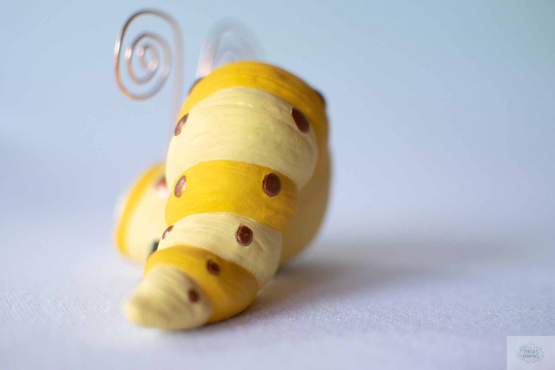 Fall Garden Wormy | Fall Home Decoration - Teresa's Ceramics