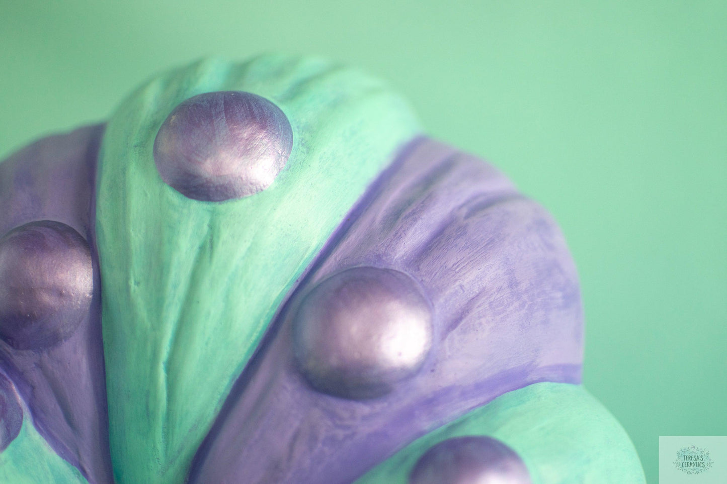 Giant Garden Wormy | Garden Worm Statue | Ceramic Patio Statue - Teresa's Ceramics