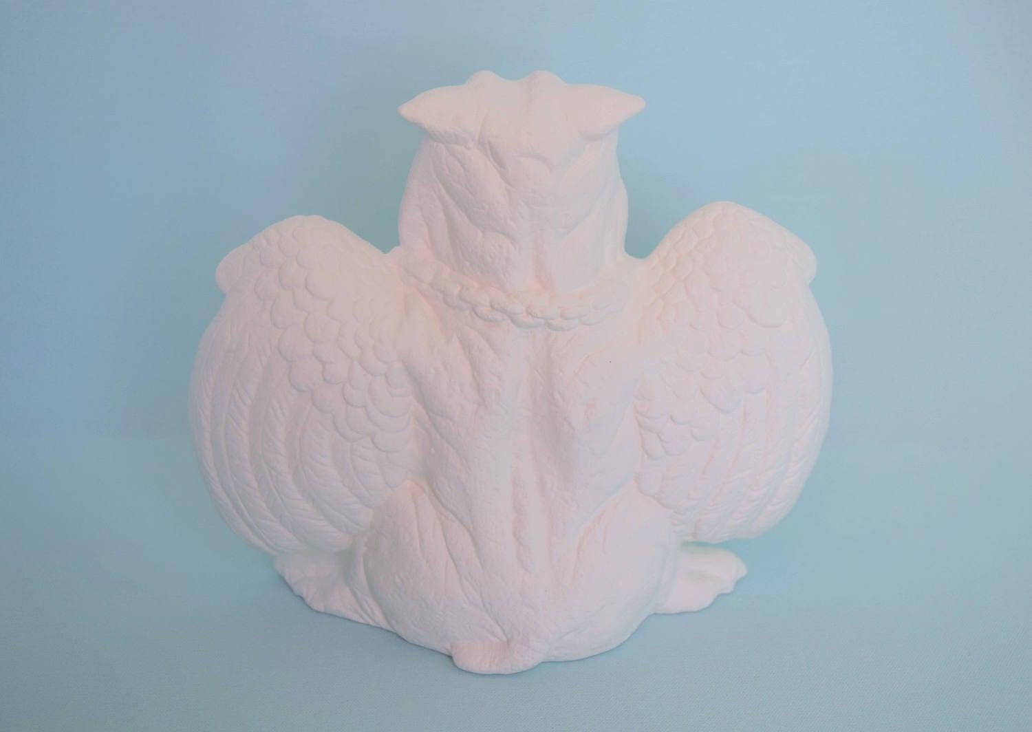 Ceramic Gargoyle | DIY Paint Project | Bisqueware - Teresa's Ceramics