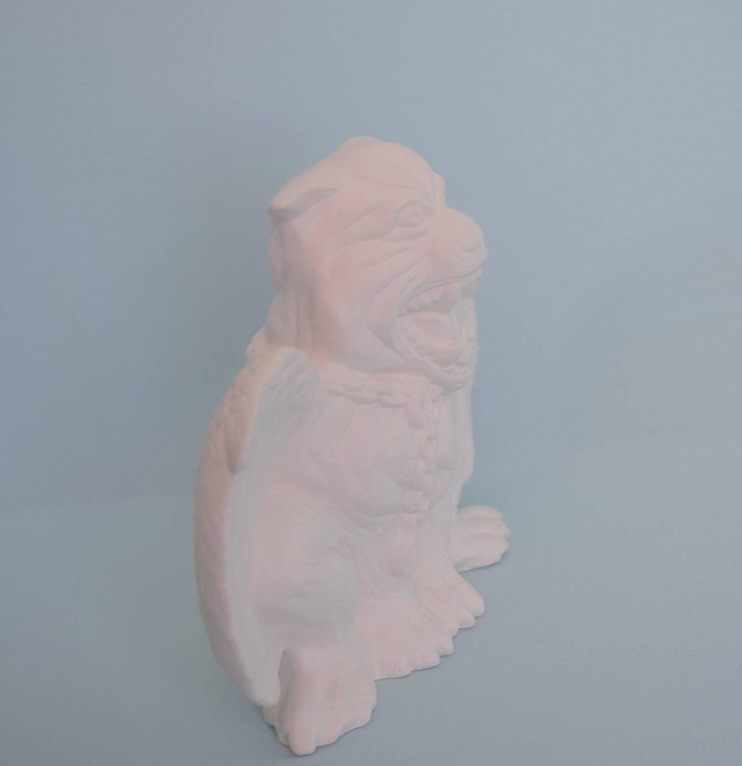 Ceramic Gargoyle | DIY Paint Project | Bisqueware - Teresa's Ceramics